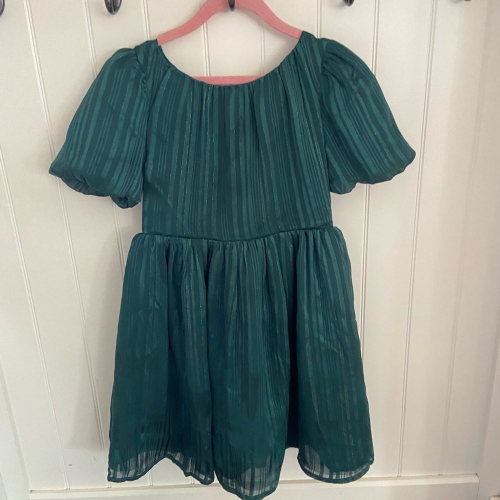 Cat & Jack hunter green dress